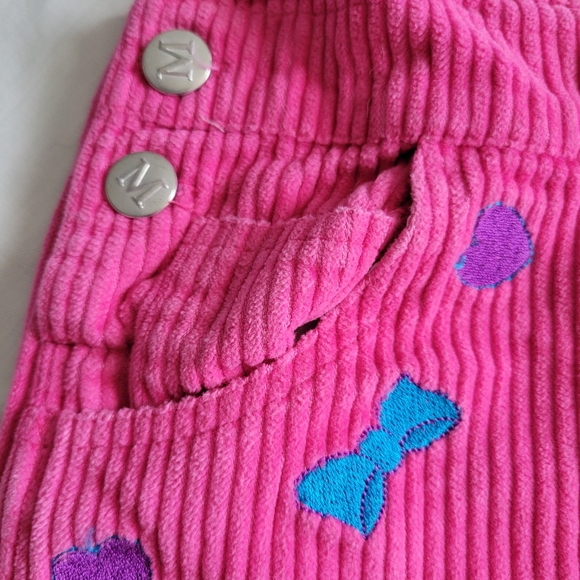 Vintage Minnie Mouse Pink Embroidered Overall 3T - Picture 5 of 13